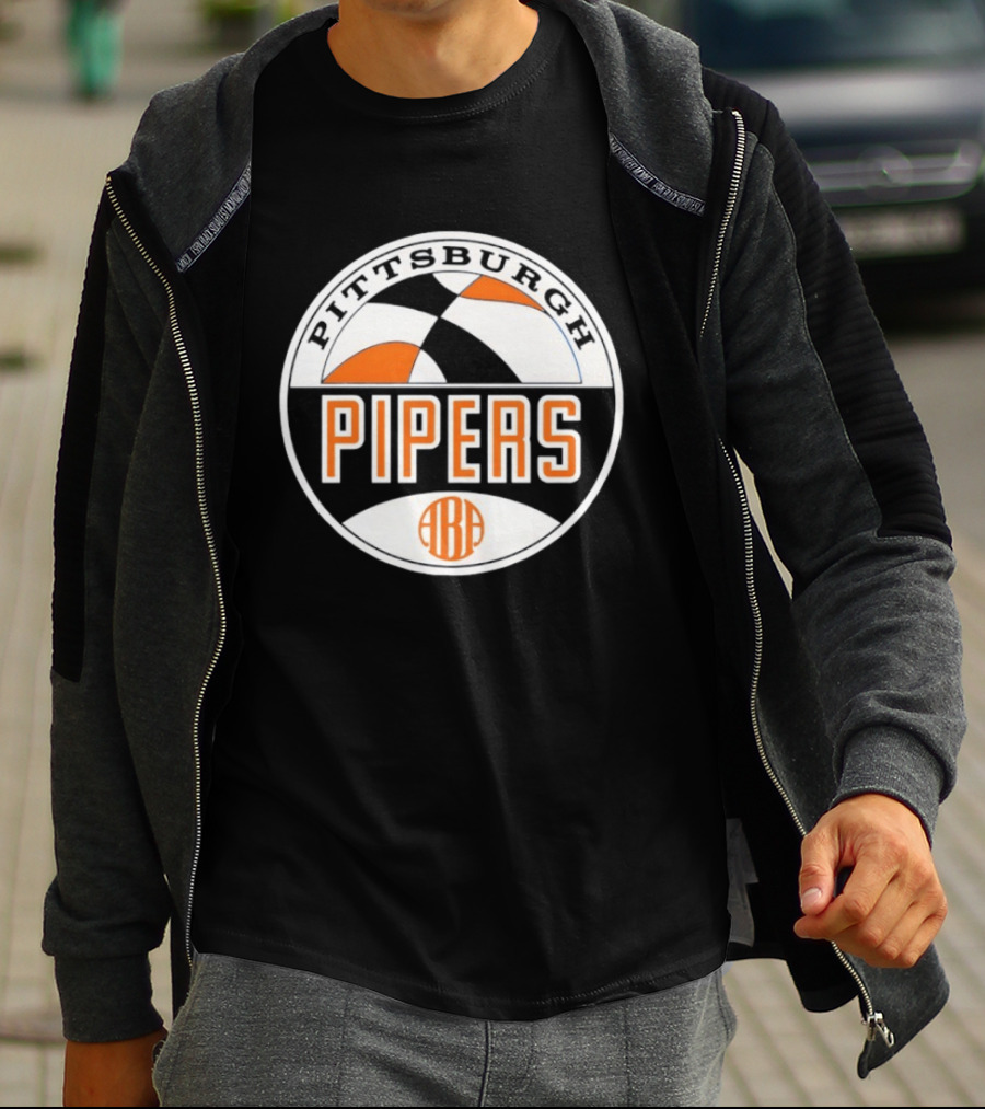 Pittsburgh Pipers ABA Vintage Basketball Team T-Shirt