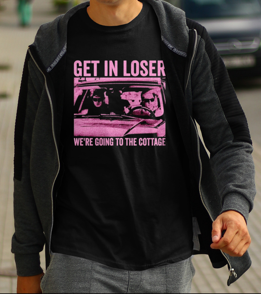 Get In Loser We're Going To The Cottage Heated Rivalry Car Scene T-Shirt