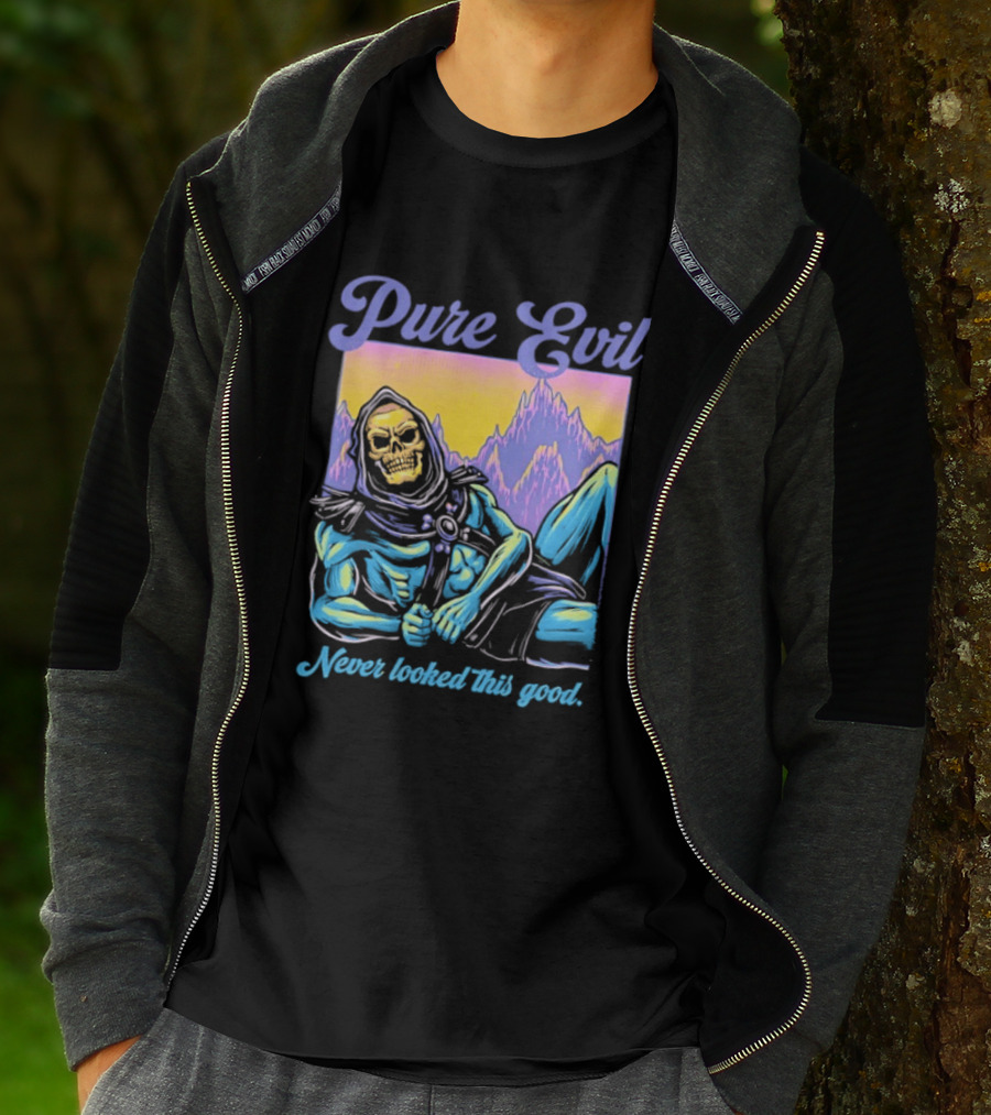 Pure Evil Skeleton Never Looked This Good T-Shirt