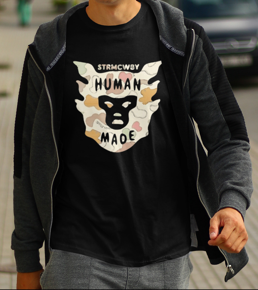 Strmcwby Human Made Camouflage Face T-Shirt
