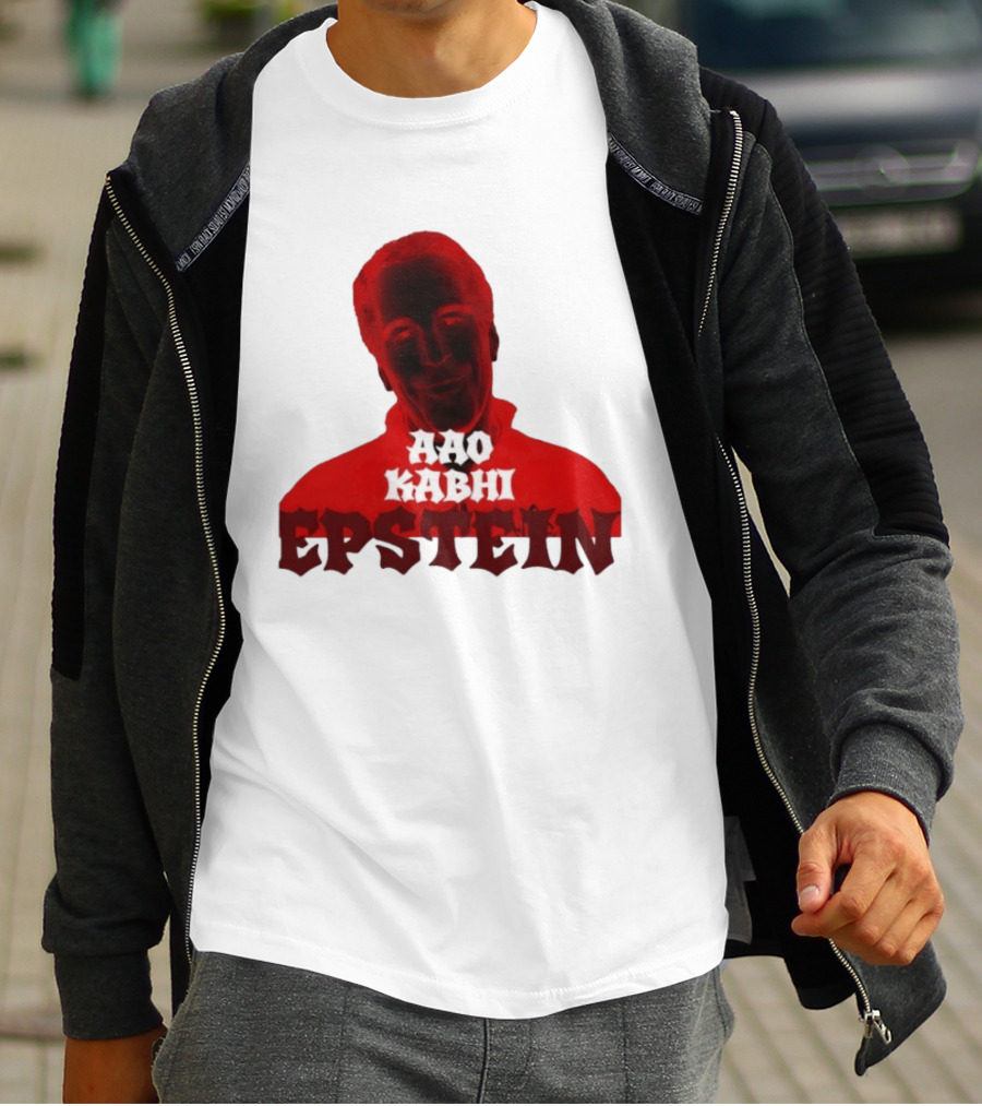 Aao Kabhi Epstein Edgy Meme T-Shirt
