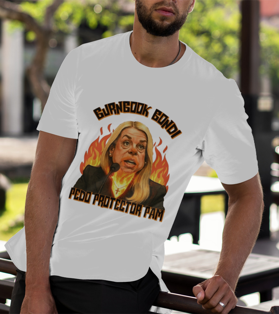 Burnbook Bondi Pedo Protector Pam Flame T-Shirt