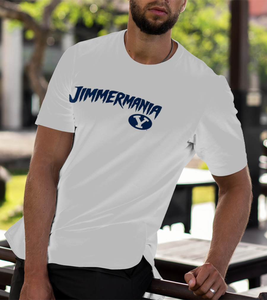 BYU Basketball Jimmermania 32 Jimmer Fredette Y T-Shirt
