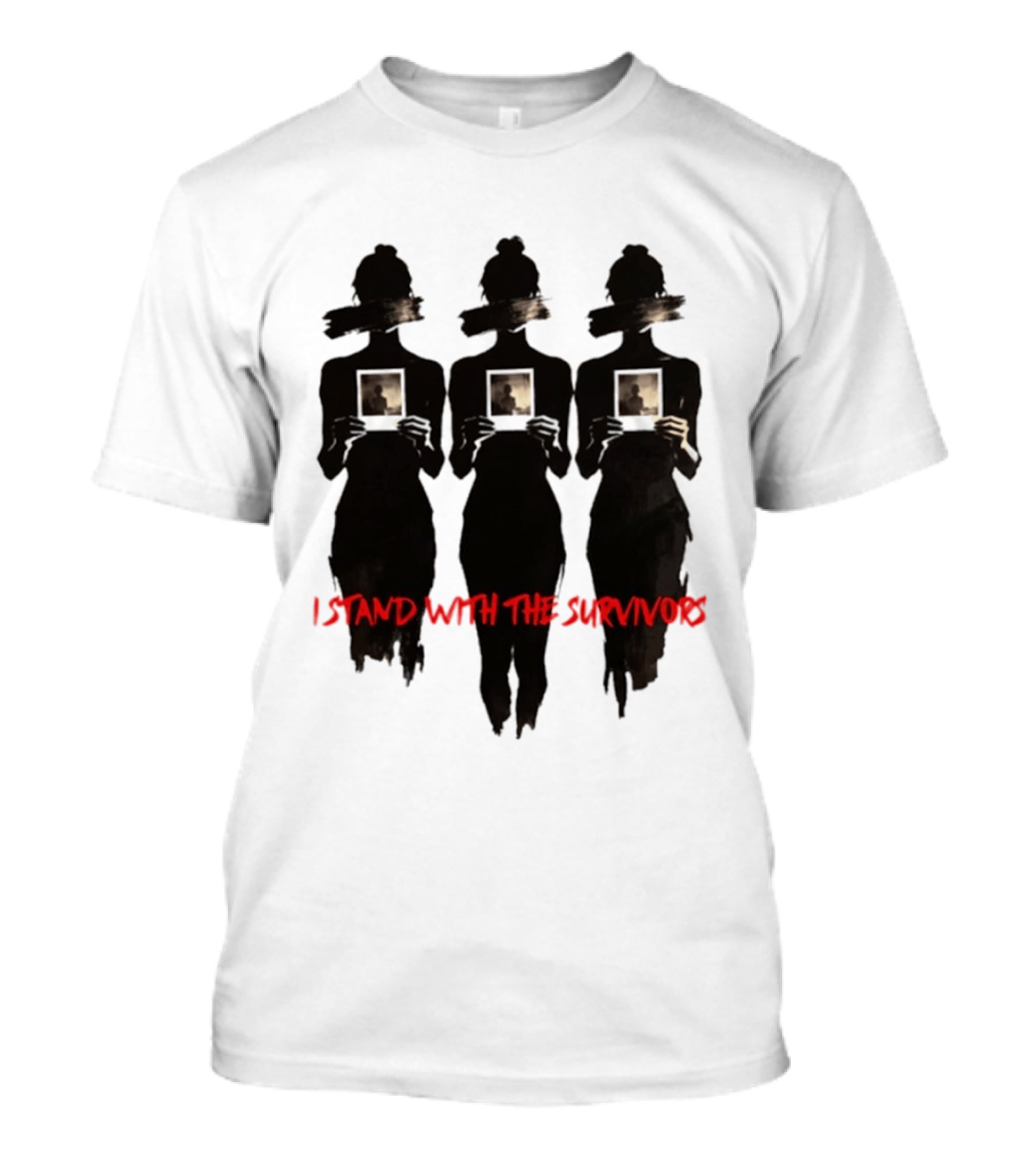 I Stand With The Survivors Epstein Victims T-Shirt