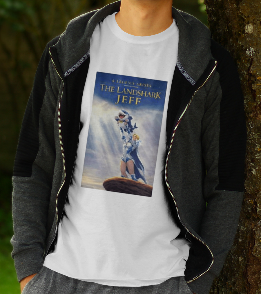 A Legend Arises The Landshark Jeff Emma Frost Lion King Scene T-Shirt
