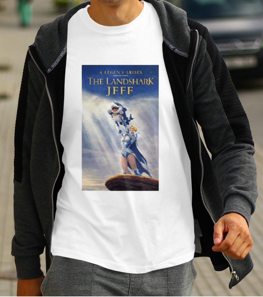 A Legend Arises The Landshark Jeff Emma Frost Lion King Scene T-Shirt