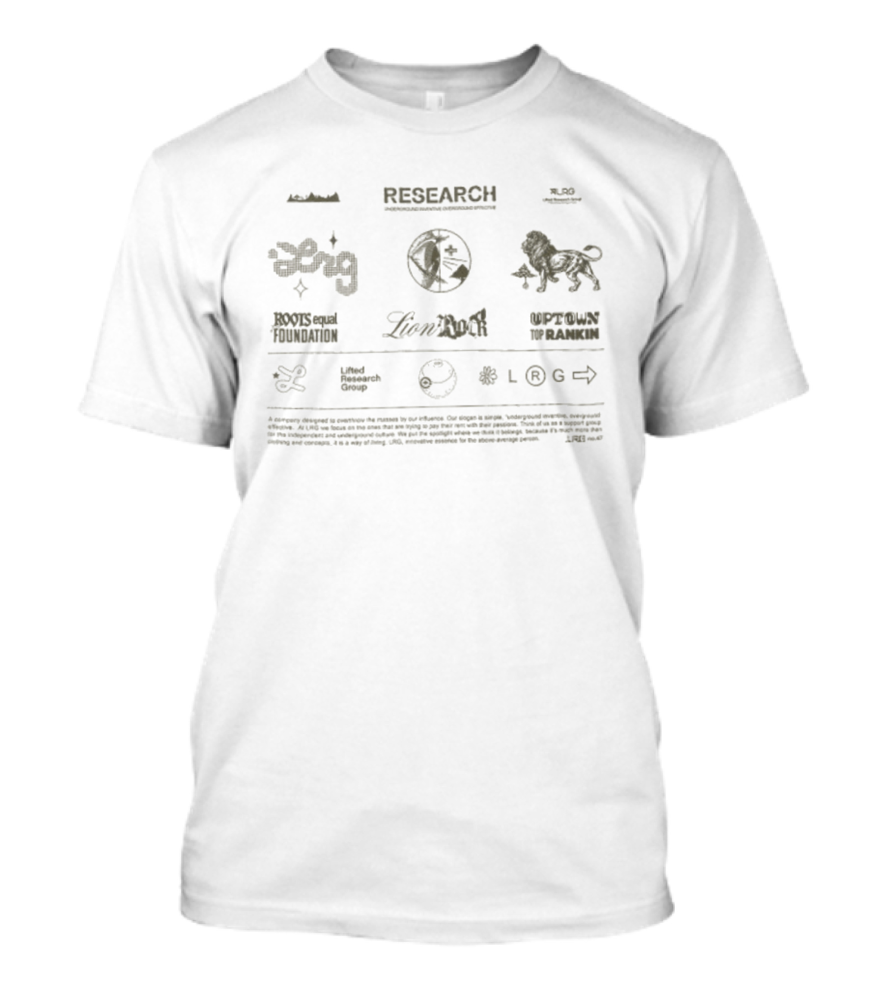 Lifted Research Group Aligned Research Legacy Collection 93 Lion Geared Clothing T-Shirt