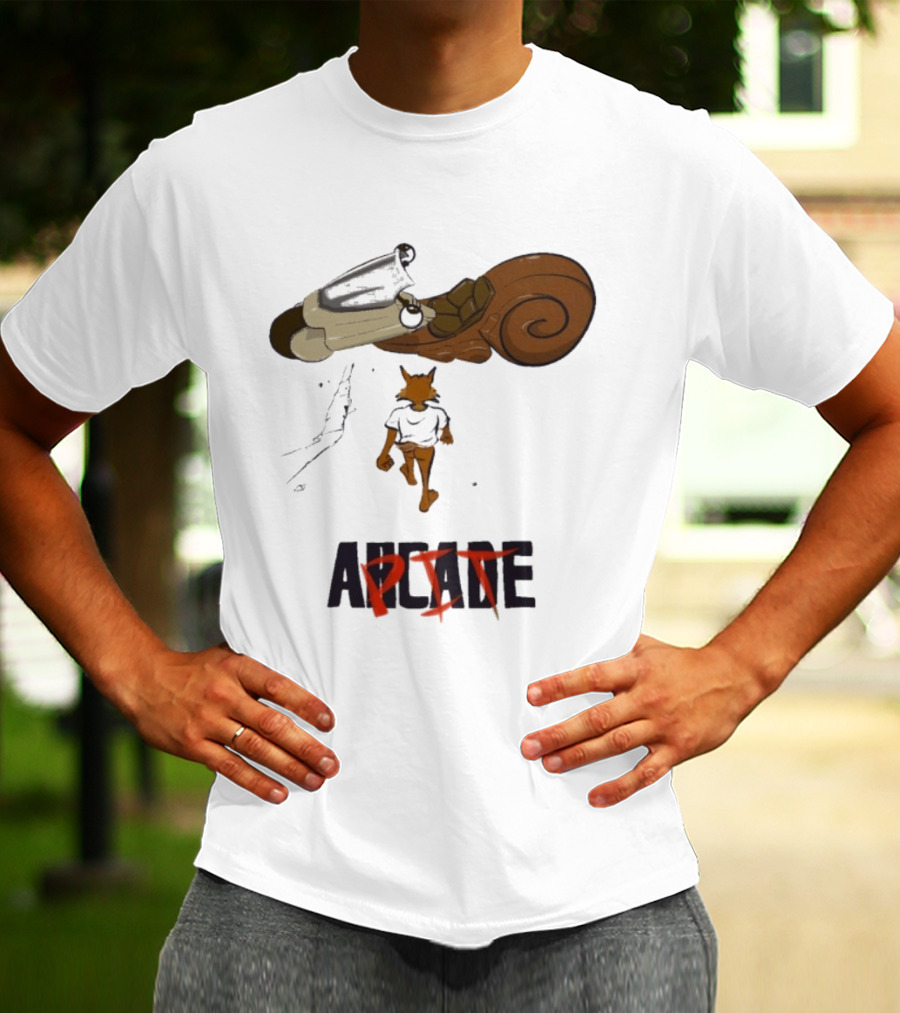 Smight Akira Arcade Pit Retro Futuristic Motorcycle Adventure T-Shirt