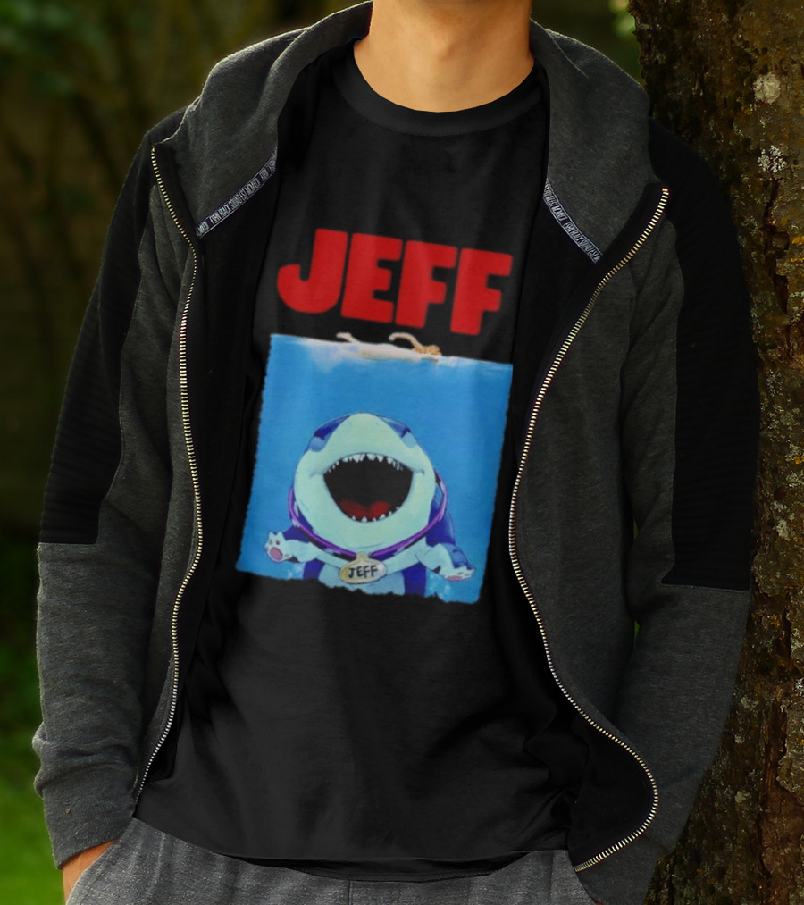 Jeff The Land Shark Jaws Movie T-Shirt
