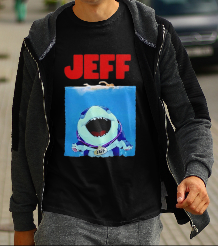 Jeff The Land Shark Jaws Movie T-Shirt