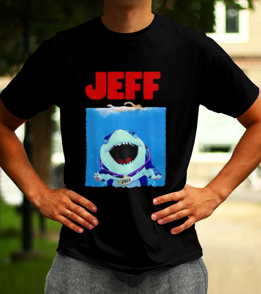 Jeff The Land Shark Jaws Movie T-Shirt