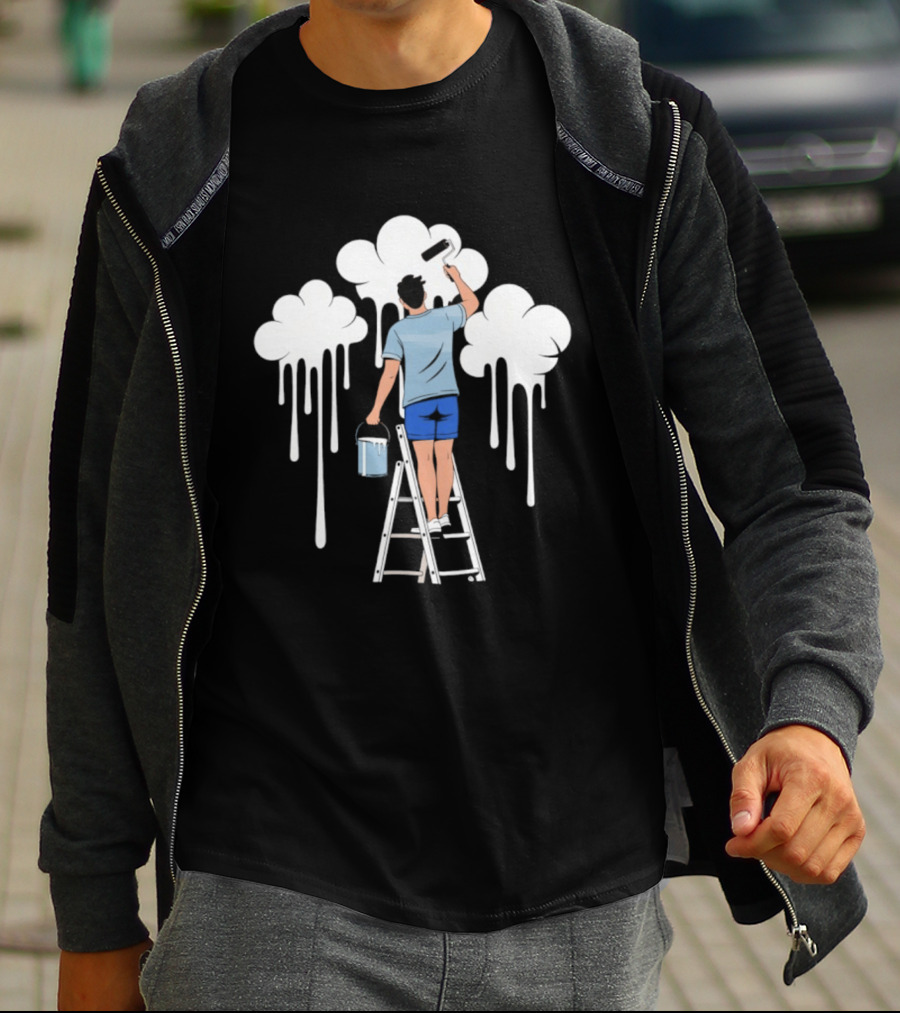 Painting The Clouds Dripping With Creativity T-Shirt