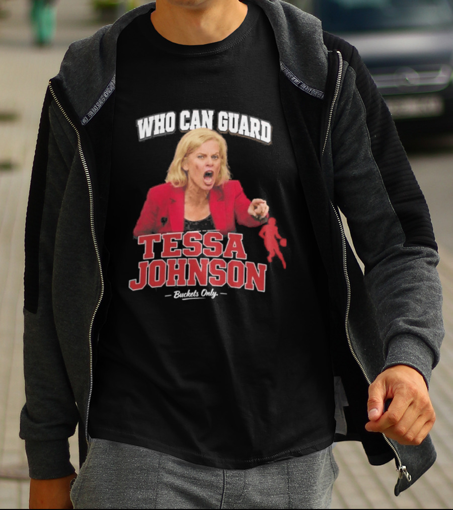 Who Can Guard Tessa Johnson Basketball Legend T-Shirt