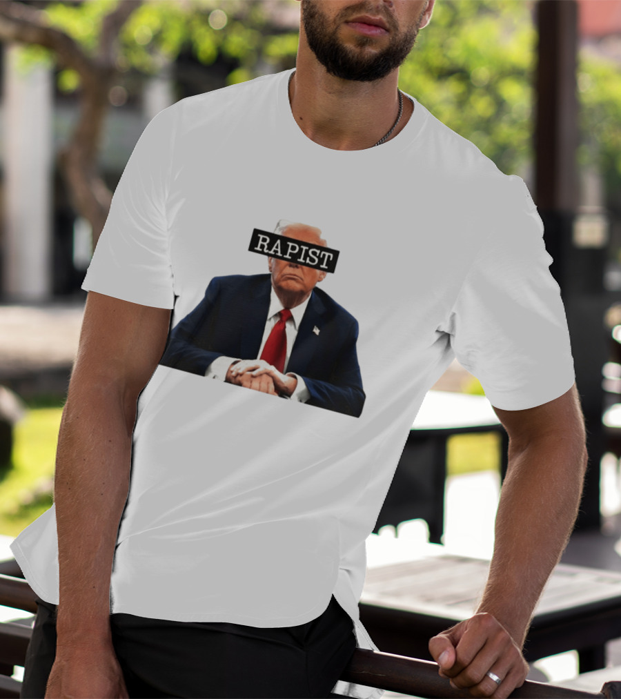 Donald Trump Rapist Controversy Reproductive Rights Political T-Shirt