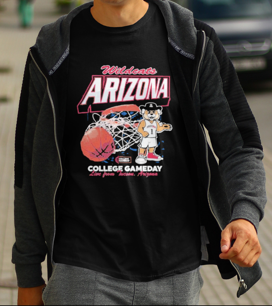 Arizona Wildcats College Gameday Live From Tucson T-Shirt