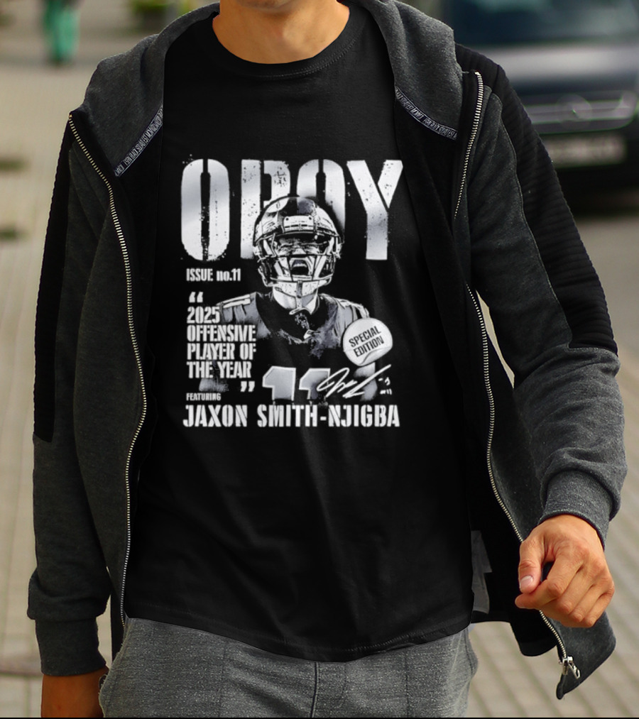 Seattle Seahawks 2025 Offensive Player Of The Year Jaxon Smith Njigba 11 T-Shirt