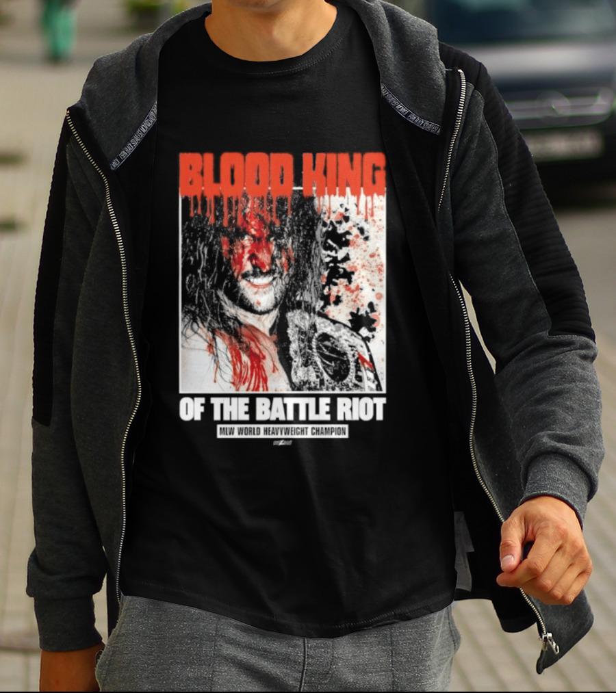 Blood King Of The Battle Riot Killer Kross T-Shirt