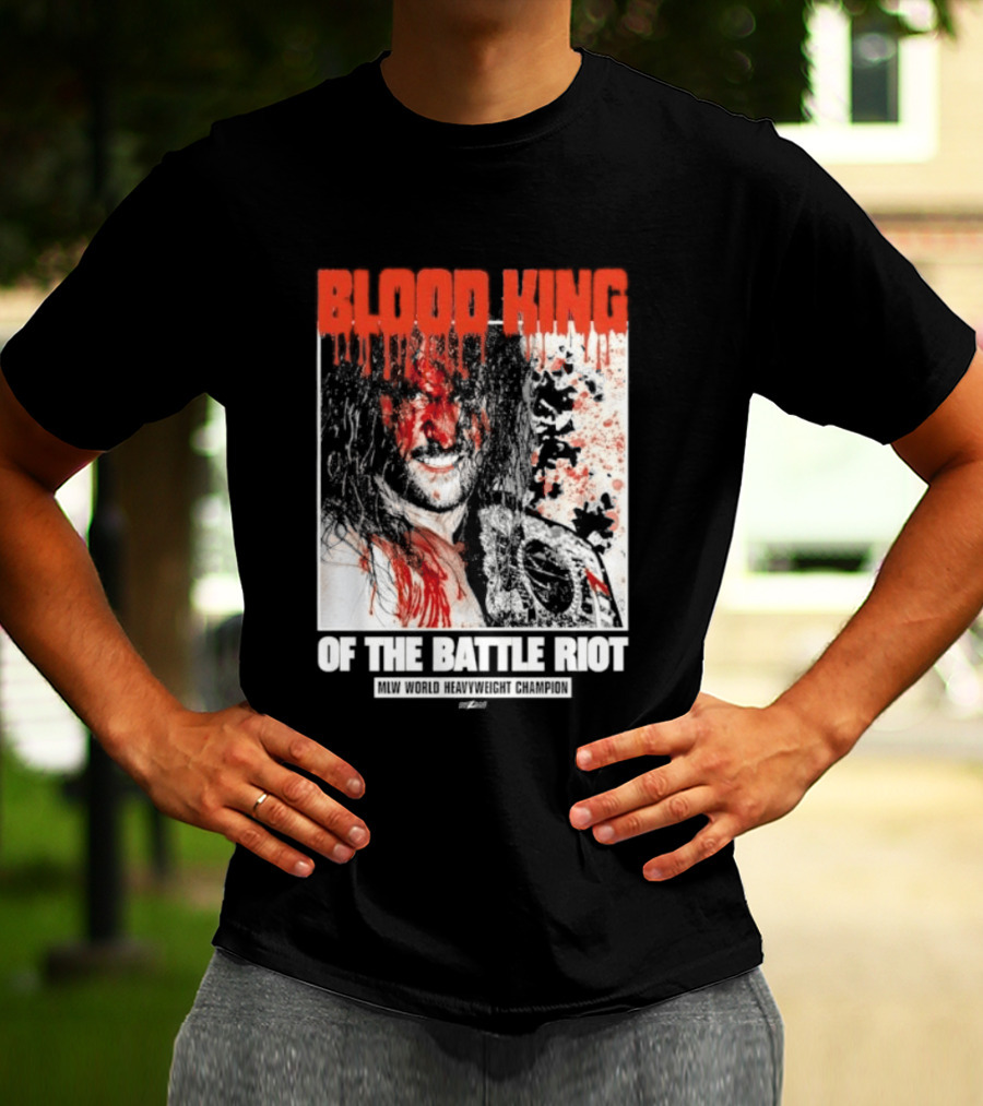 Blood King Of The Battle Riot Killer Kross T-Shirt