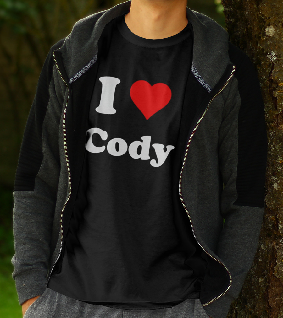 I Love Cody Heart T-Shirt