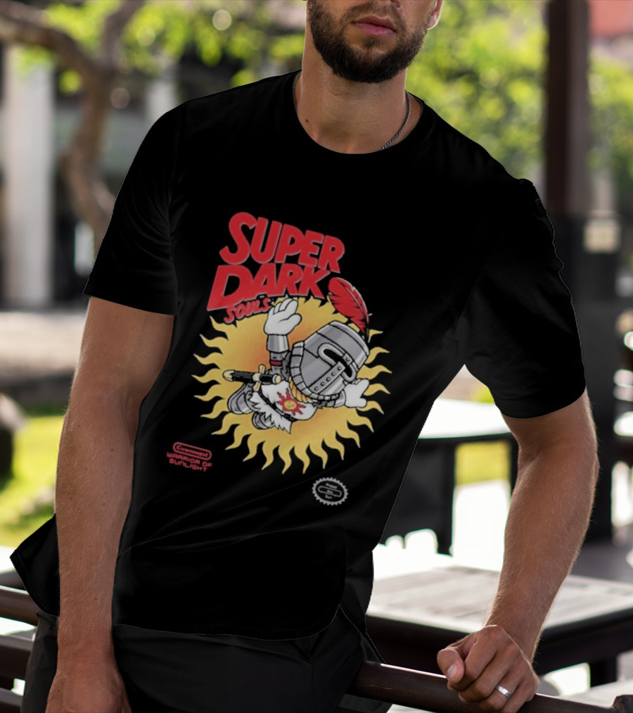 Super Dark Souls Praise The Sun Solaire T-Shirt