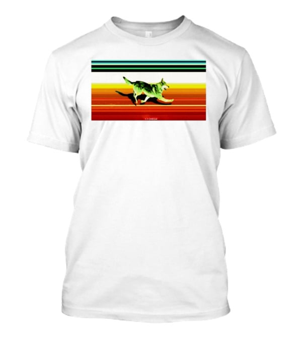 Nazgul The Wolfdog Omega Olympic Finish Stripes T-Shirt