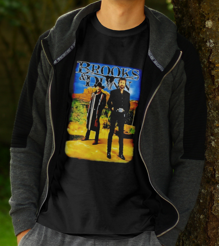Brooks And Dunn Western Style Desert T-Shirt