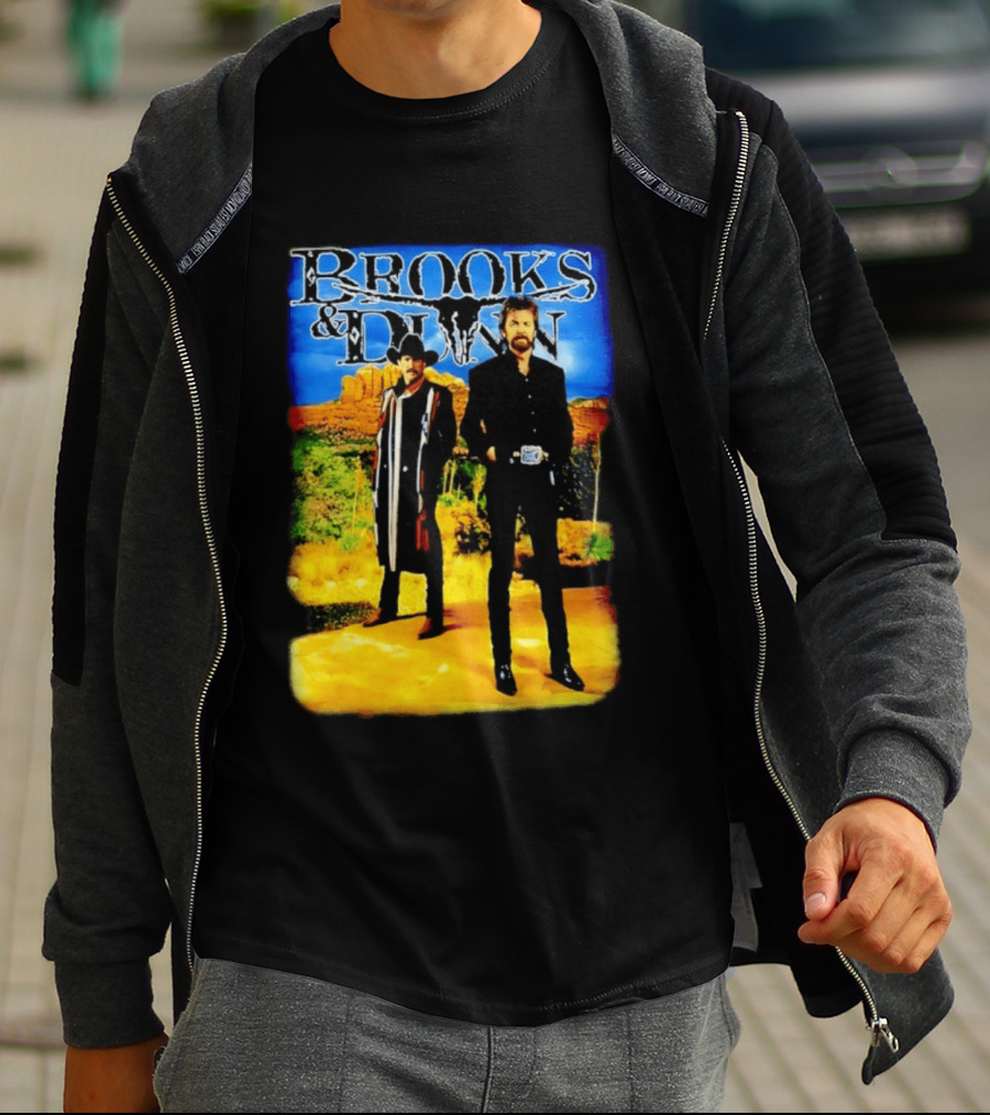 Brooks And Dunn Western Style Desert T-Shirt