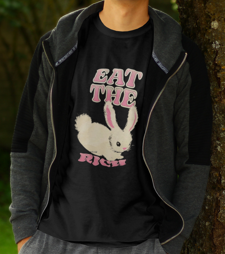 Eat The Rich Bunny T-Shirt