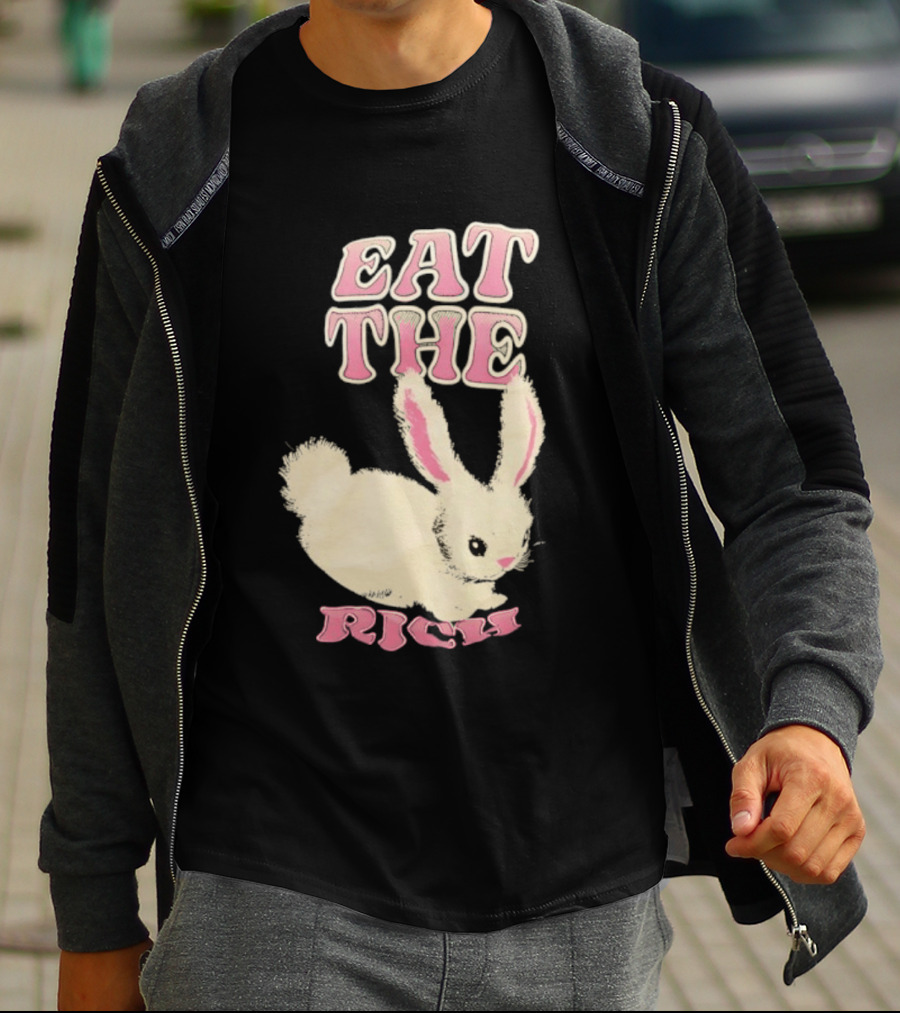 Eat The Rich Bunny T-Shirt