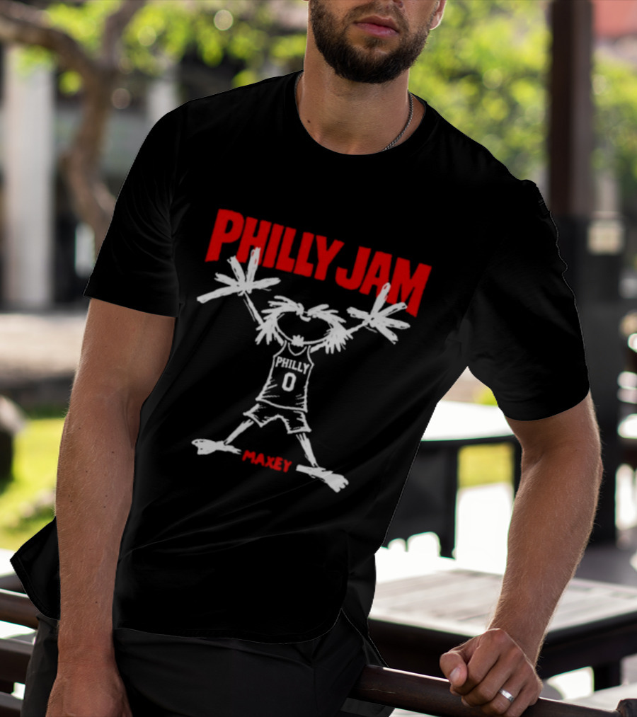 Philly Jam Maxey Stickman Philadelphia Philly 0 T-Shirt