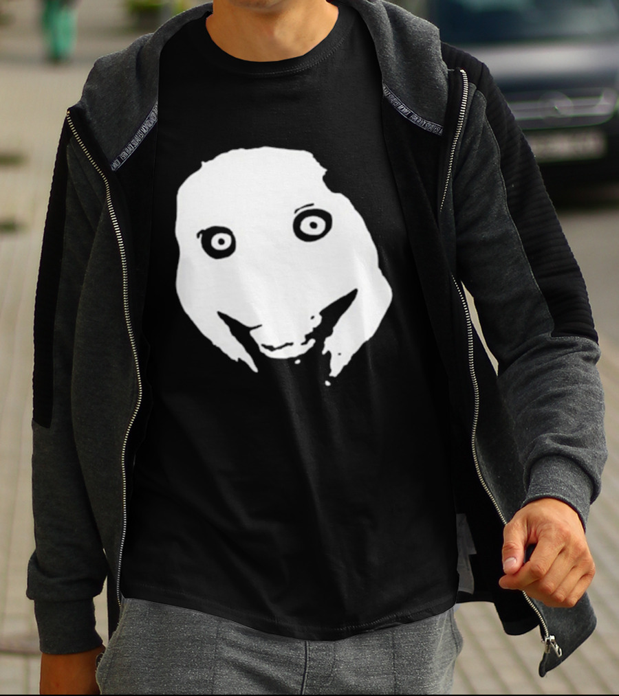 Remera Jeff The Killer Creepy Face Distorted Horror Meme T-Shirt