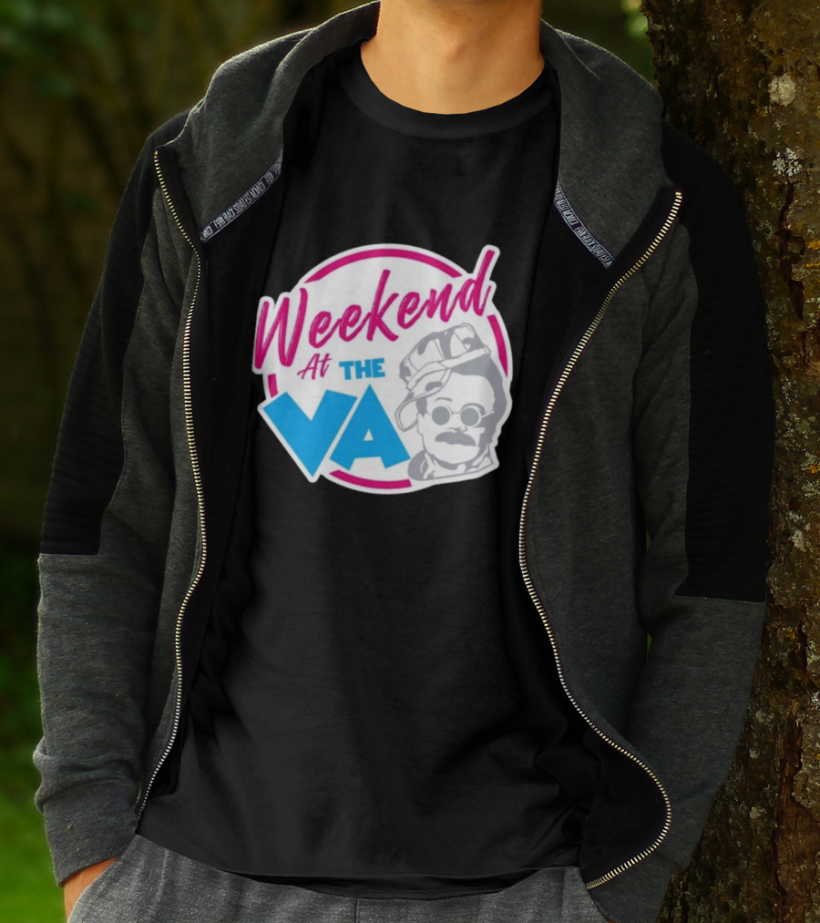 Weekend At The VA Iconic Silhouette Throwback T-Shirt