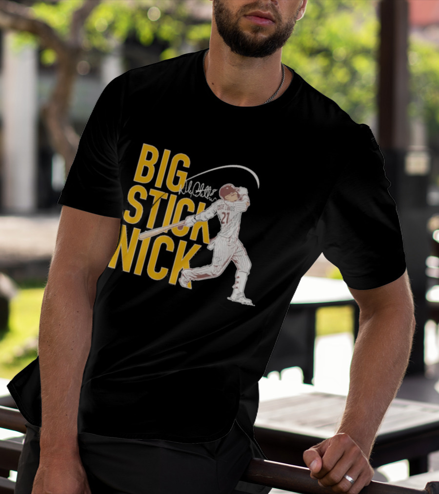 Big Stick Nick Castellanos Padres Baseball T-Shirt