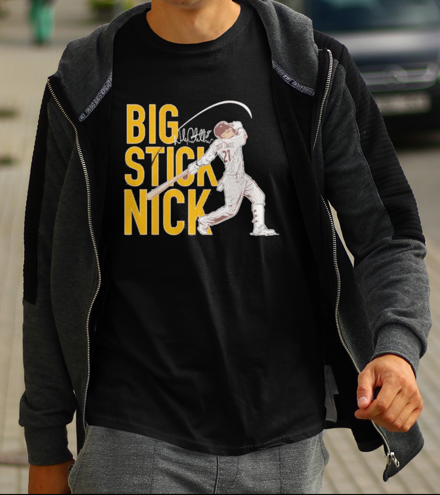 Big Stick Nick Castellanos Padres Baseball T-Shirt