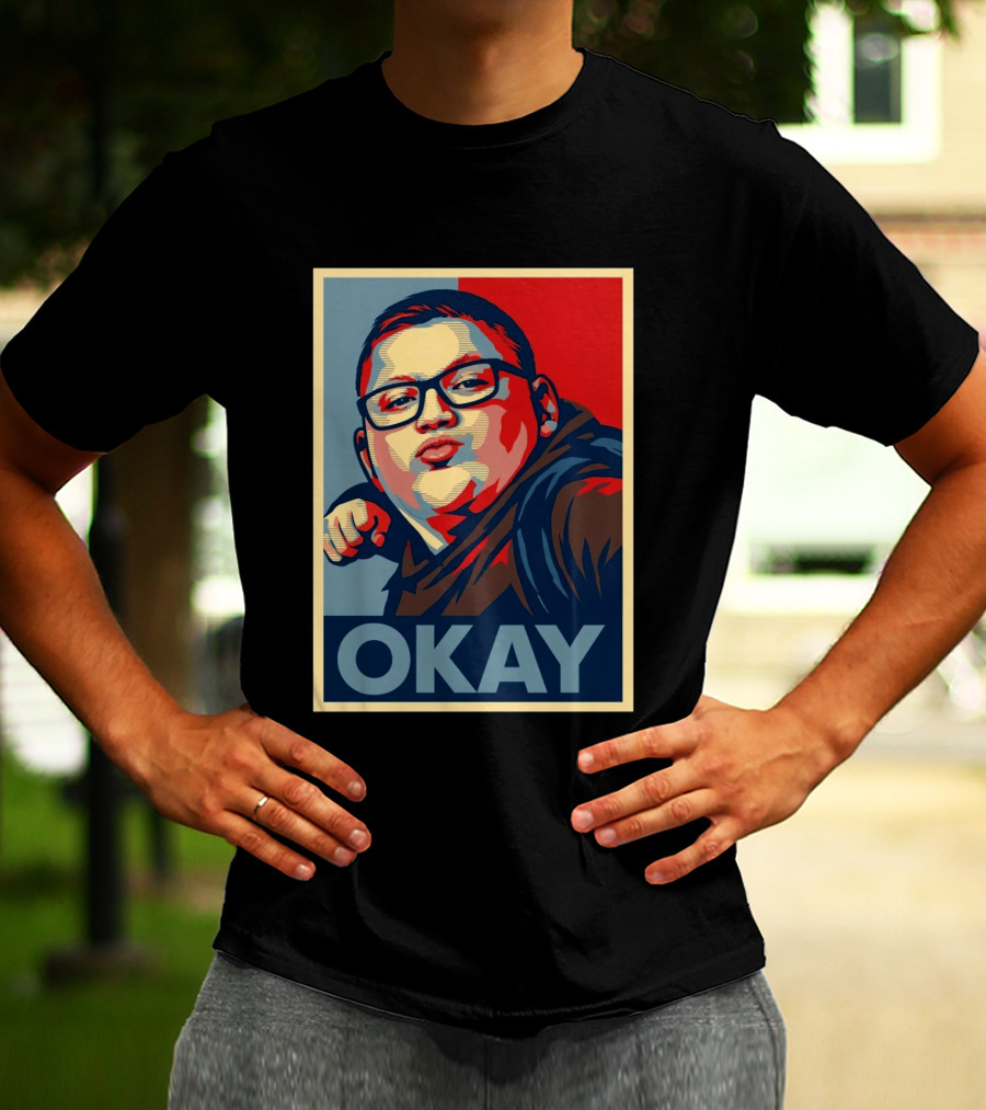 Okay Punch Kid Meme T-Shirt