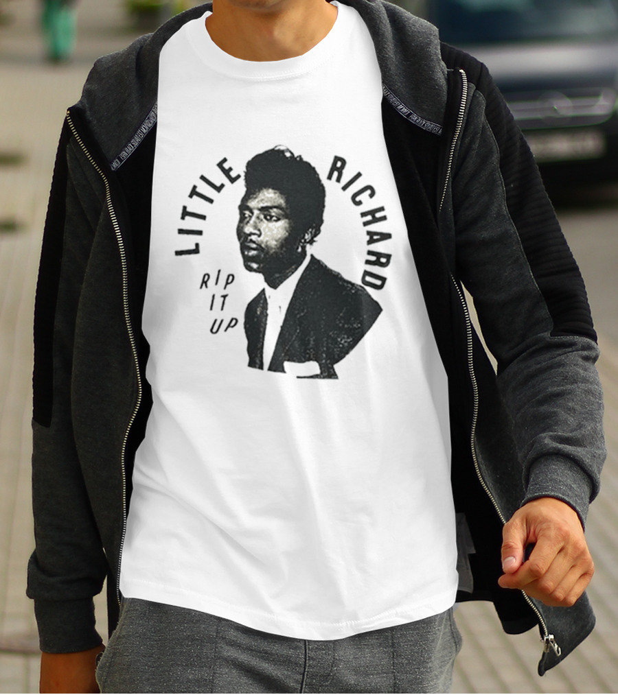 Little Richard Rip It Up Vintage Style Iconic Music T-Shirt