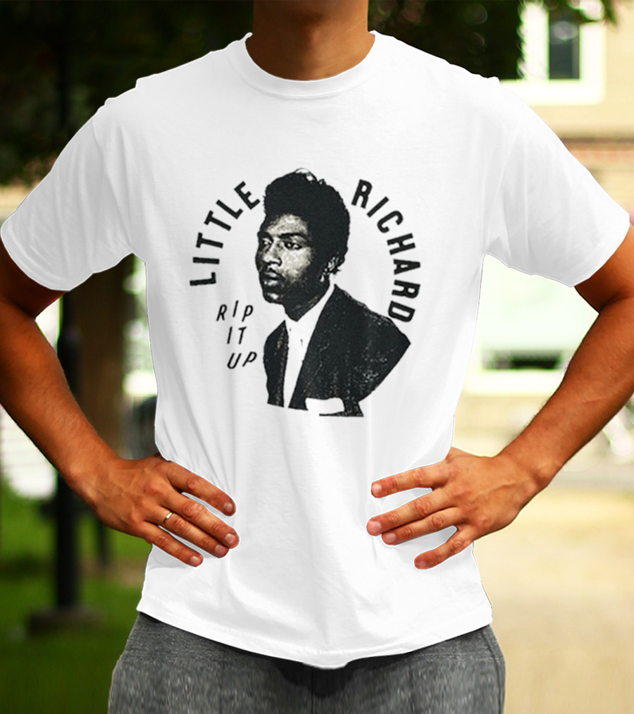Little Richard Rip It Up Vintage Style Iconic Music T-Shirt