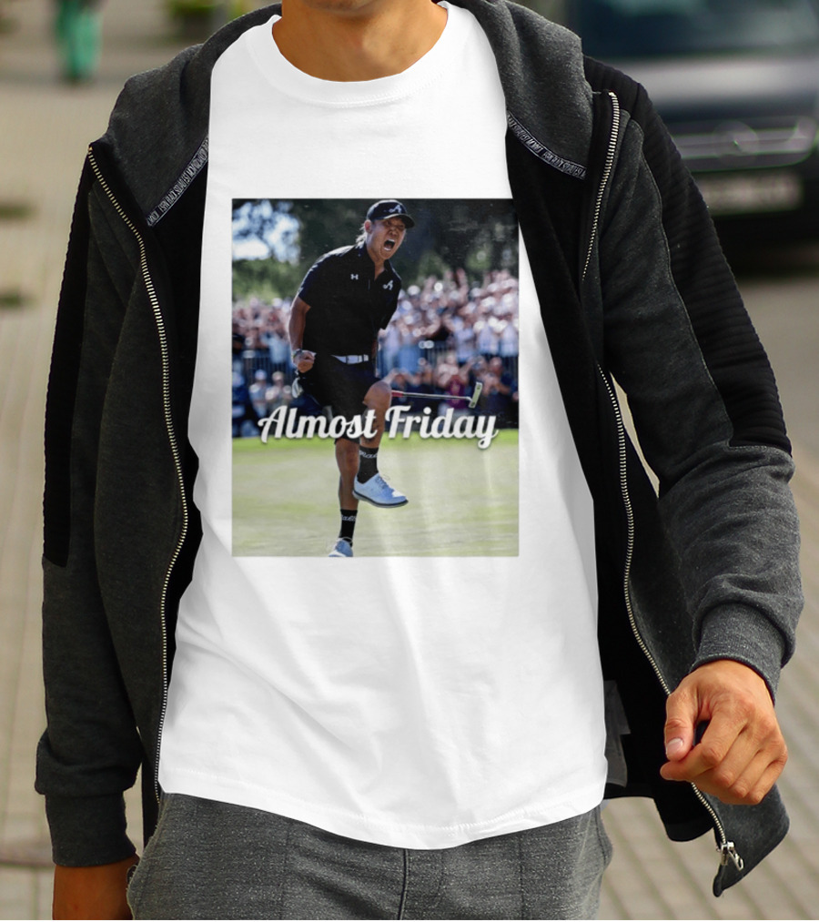 Anthony Kim Almost Friday Golf Comeback Celebration Moment T-Shirt