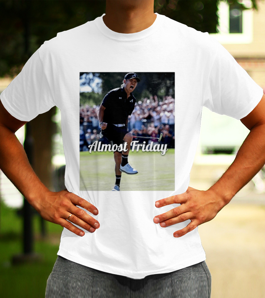 Anthony Kim Almost Friday Golf Comeback Celebration Moment T-Shirt