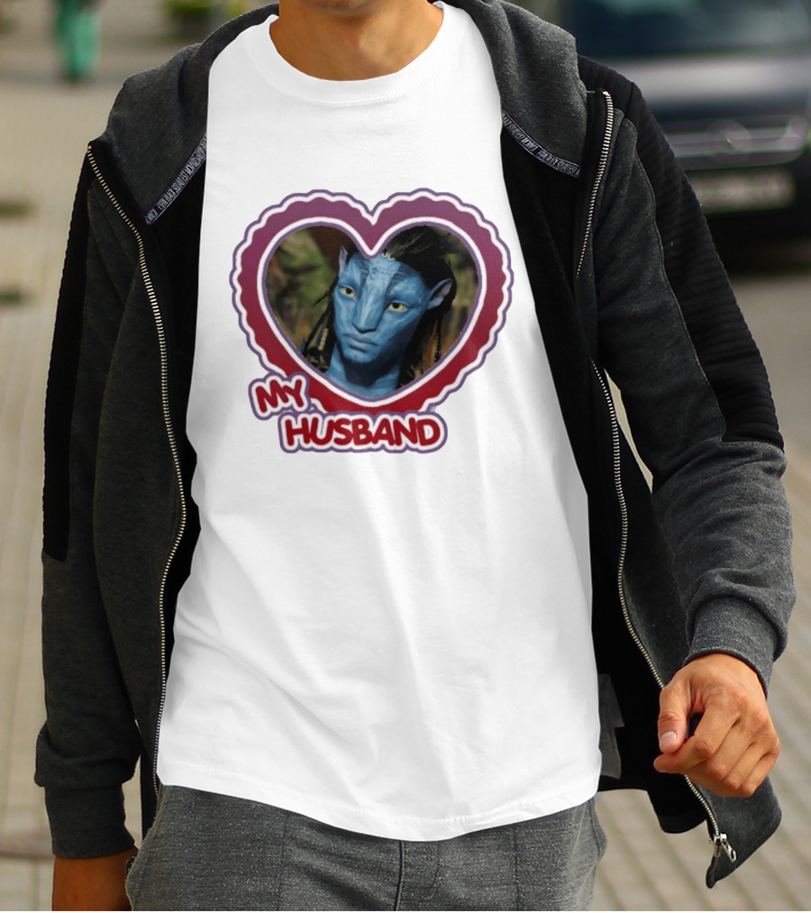 Jake Sully My Husband Avatar Heart Fan Favorite T-Shirt