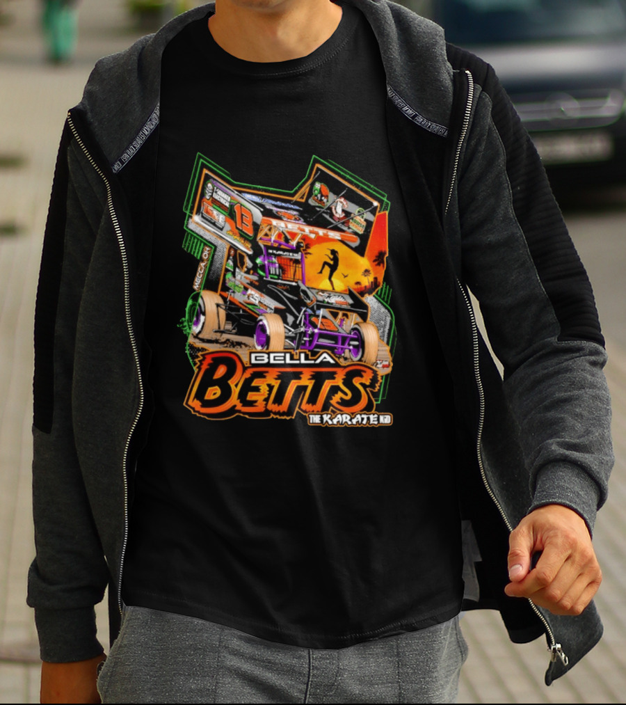 Bella Betts Karate Kid Racing 2026 Season Launch 13 McCreery Competition T-Shirt