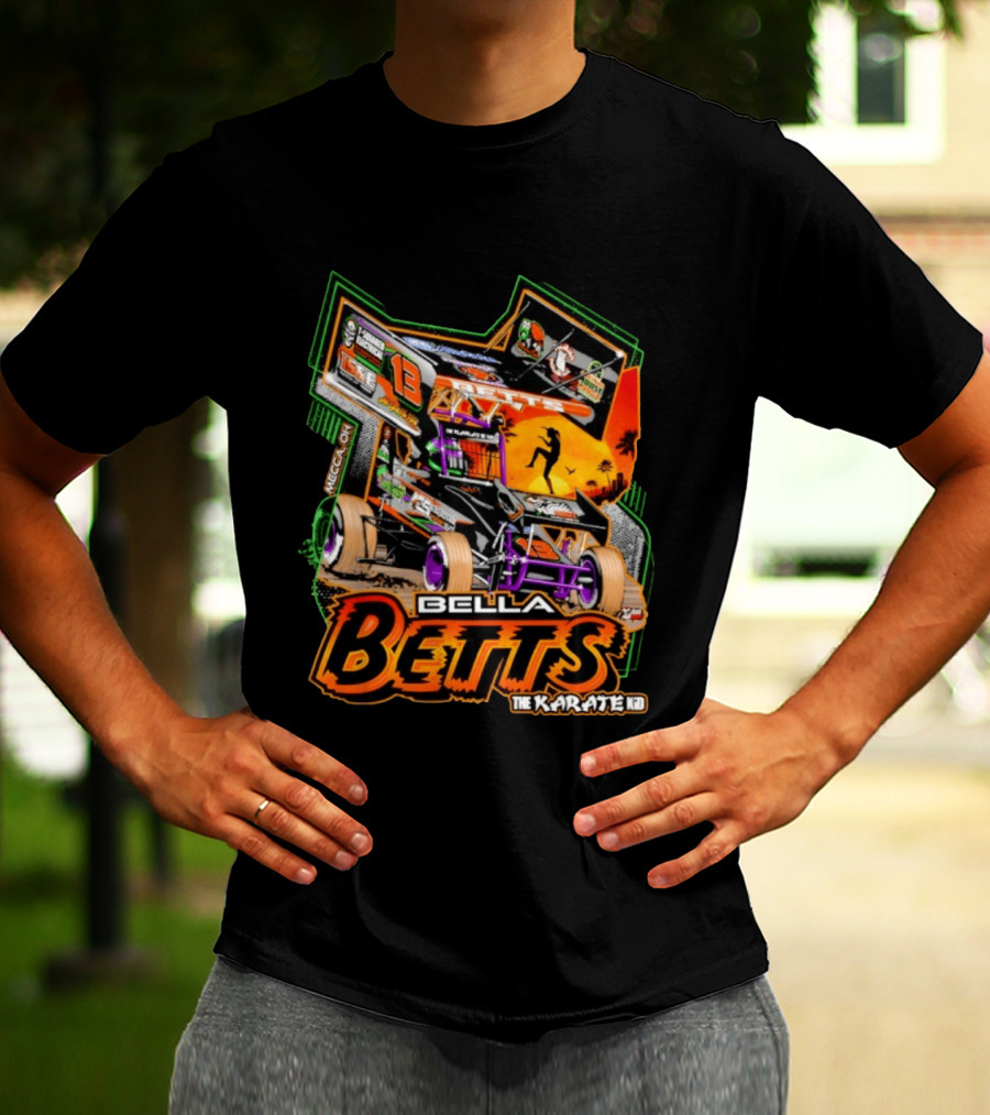 Bella Betts Karate Kid Racing 2026 Season Launch 13 McCreery Competition T-Shirt