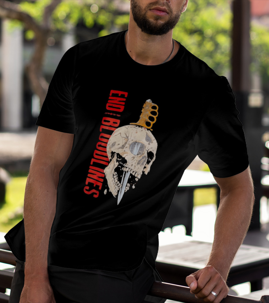 End Bloodlines Skull Dagger T-Shirt