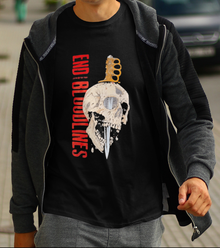 End Bloodlines Skull Dagger T-Shirt