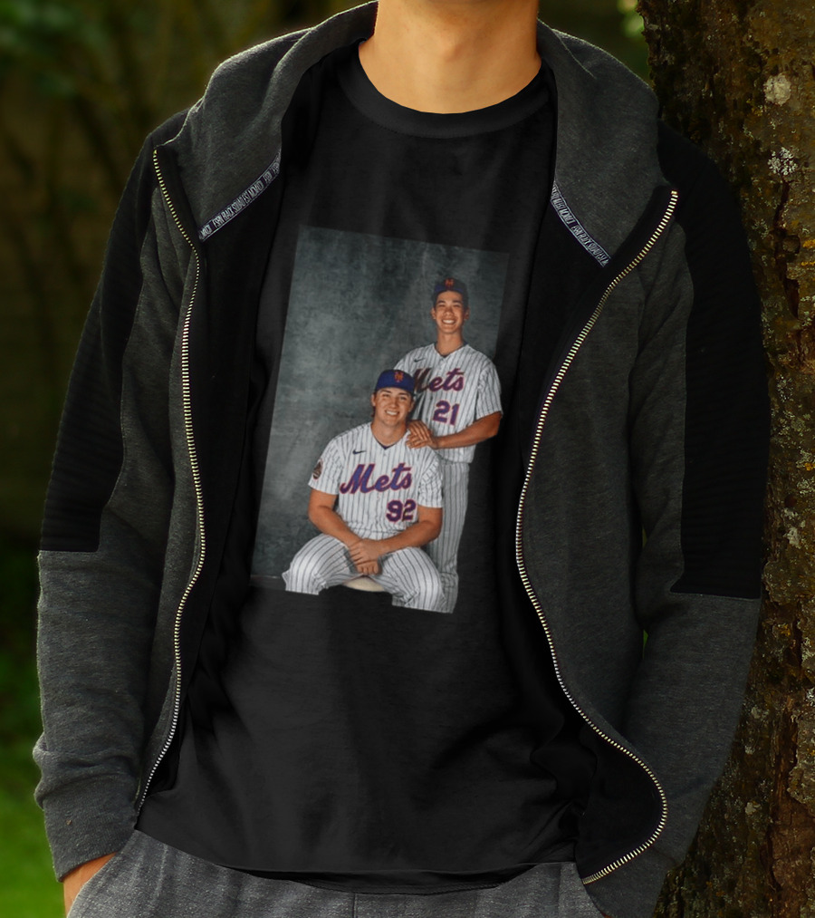New York Mets Jonathan Pintaro Jonah Tong Step Brother Team Players T-Shirt