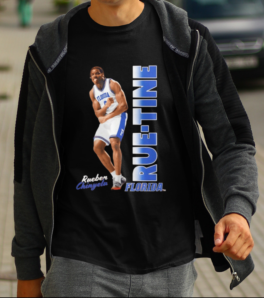 Rueben Chinyelu Florida Gators Rue Tine Basketball T-Shirt