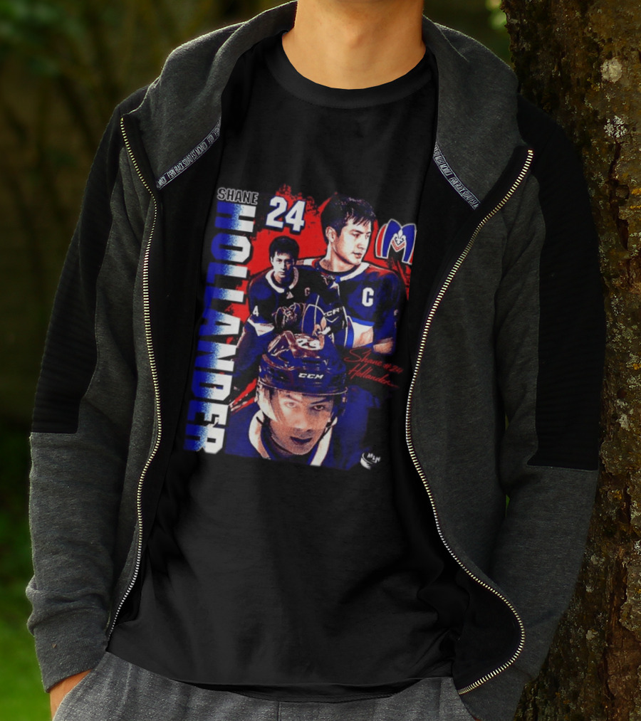 Shane Hollander 24 MLH Hockey Heated Rivalry Romantic T-Shirt