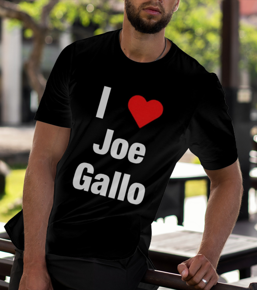 I Love Joe Gallo Merrimack Warriors Basketball T-Shirt