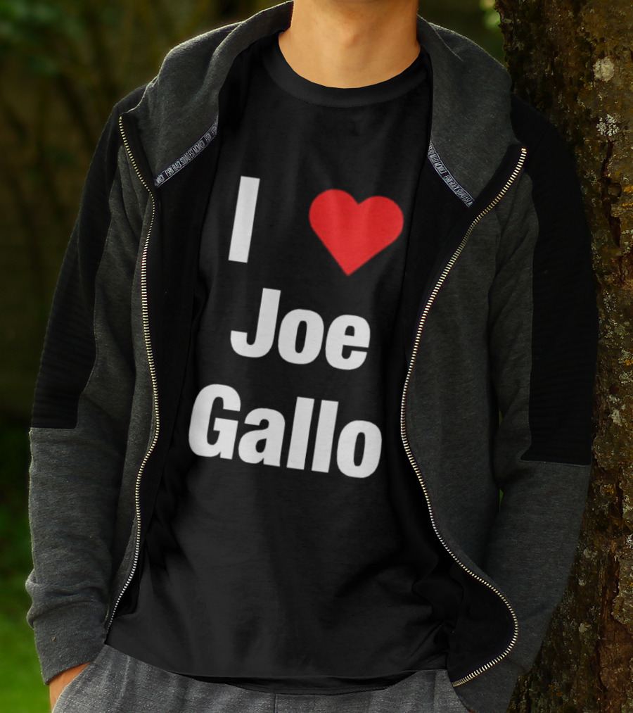 I Love Joe Gallo Merrimack Warriors Basketball T-Shirt