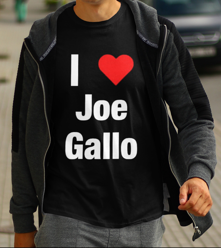 I Love Joe Gallo Merrimack Warriors Basketball T-Shirt